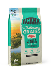Wholesome Grains, Lamb & Pumpkin Recipe, Limited Ingredient Diet